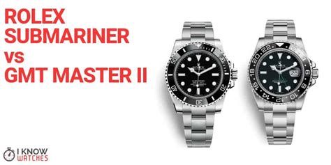 rolex submariner gmt master 2 unterschied